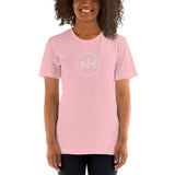 NH Circle Slash Logo - Center Chest - Grey Font